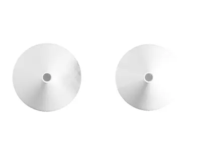 2 decorative ceramic vases Arina Serie 3D model