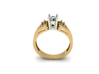 wedding ring 3D print model