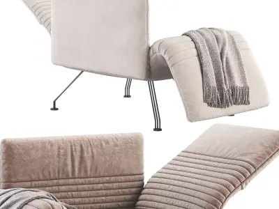 Chaise longue ds 142 by Dieter horn 3D model