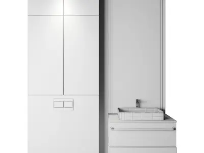 Luxury Bathroom 52 3D model