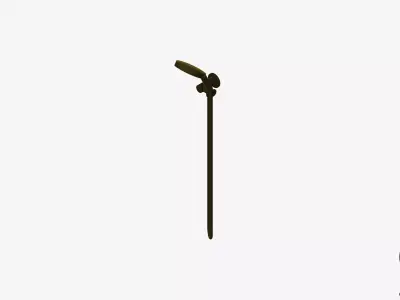 Shower - Hand - Luxury - Vivid Low-poly 3D model