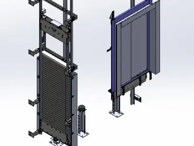 Lift 1000kg  3D model