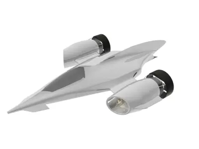 Submarine racer Free 3D model