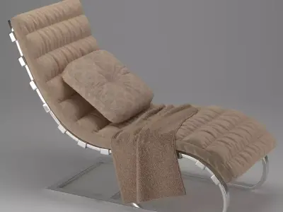 Arm chair 3D model buy
