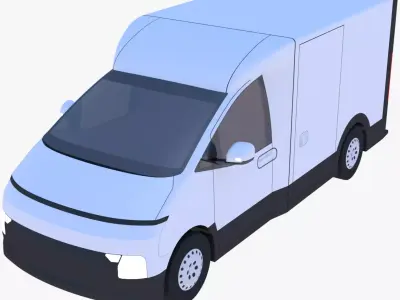 Hyundai ST1 van 3D model
