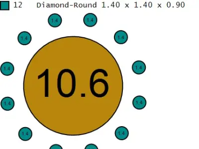 AMTIQUE RUBY PENDANT 3D PRINTALE MODEL 3D print model