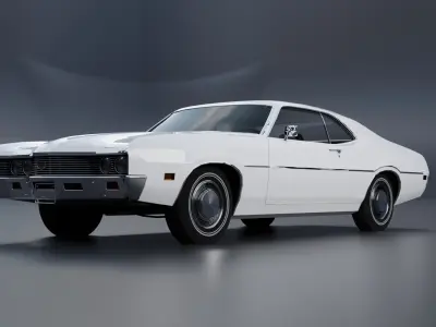 Mercury Montego MX 429 1970 3D model