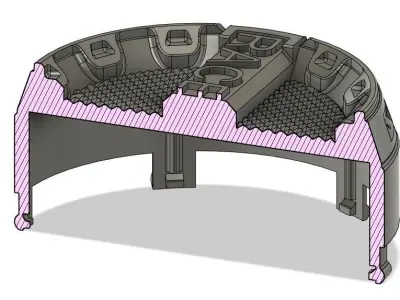 Raceline Center cap 3D print model