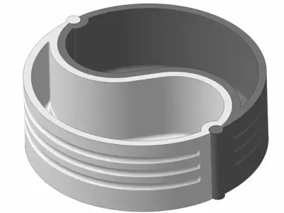 Pot-Vase 3D print model