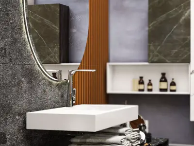 MODERN BATHROOM 3D model