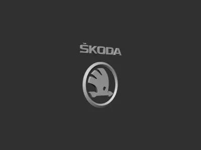 Skoda Logo 3D print model
