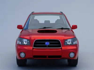 subaru forester sg5  3D model