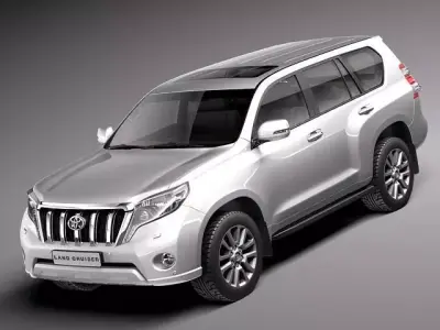 Toyota Land Cruiser 2014 3D model