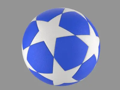 Football ball 3D model purchase
