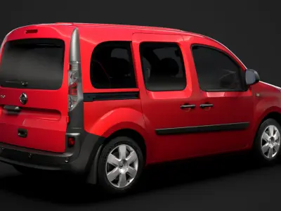 Nissan NV 250 Combi L2 2020 3D model