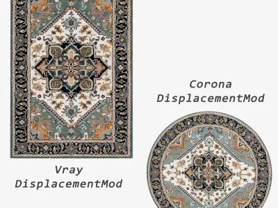Rugs No 4 Low-poly 3D model