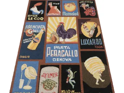 Rug Set 2376 3D model