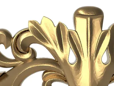  decorative pattern ready for 3D printing 3D model 297