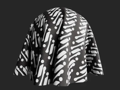 Batik Parang PBR Texture