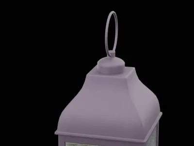 Christmas Lantern Low-poly 3D model get