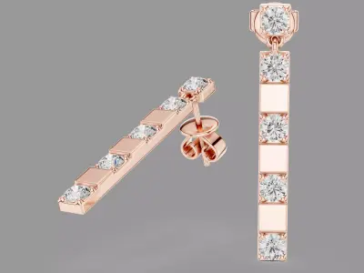 Diamond Drops  3D print model