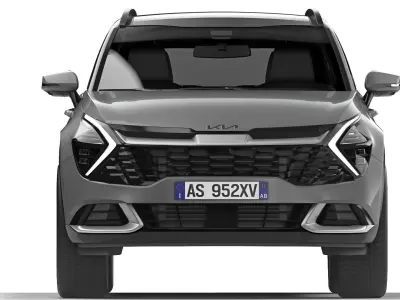 KIA Sportage LX 2023 3D model