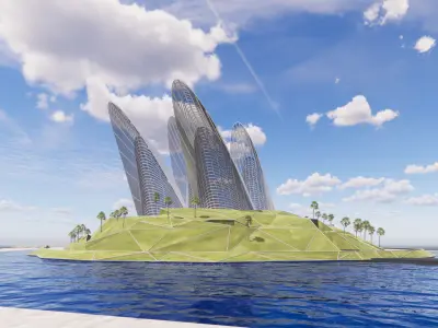 Zayed National Museum 3D model