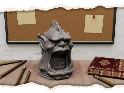 Orc Calendar 3D print model