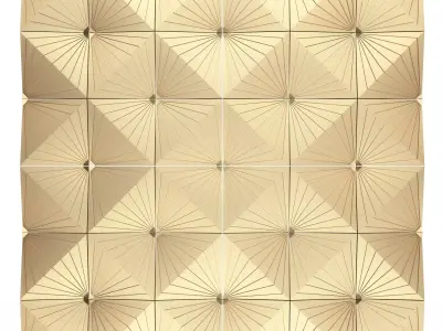 3D Wall Panel 07 Low-poly 3D model