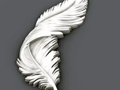 Feather  3D model