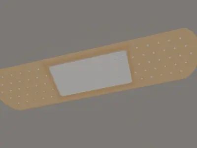 Sticking Plaster 3D model