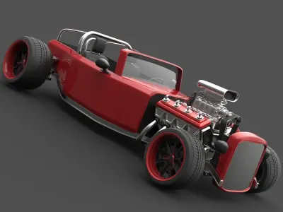 RAT ROD 3D model