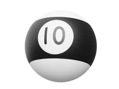 Pool Ball 3D model
