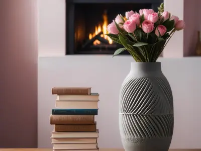 Barbagia Vase for Living Room Decor 3D print model