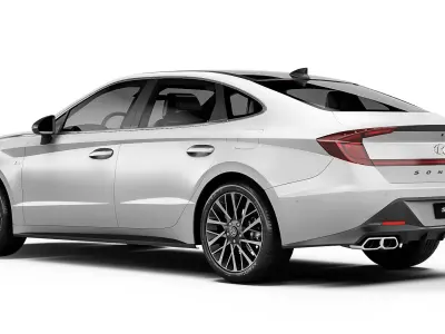 Hyundai Sonata N-Line 2020 3D model