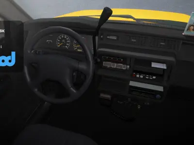 TW Taxi 001 3D model