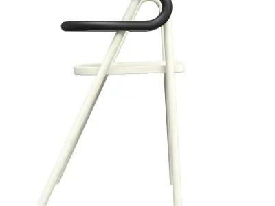 Chair Compositions 3d model Low-poly 3D model