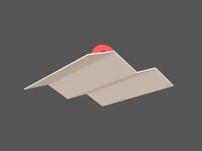 Map With Tag v1 001 Low-poly 3D model