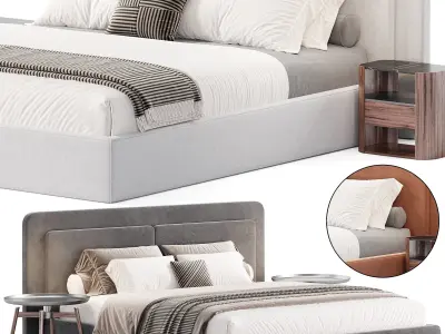 Comocasa Savona bed 3D model