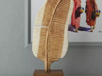 Leaf-shaped Decorative Piece by ZARA HOME 3D model