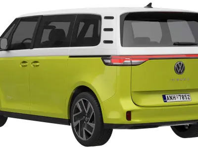 Volkswagen ID Buzz 2023 3D model
