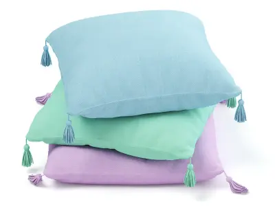Three Pillows 3D model