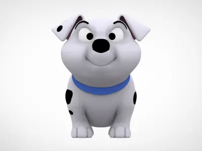 Rolly Low-poly 3D model