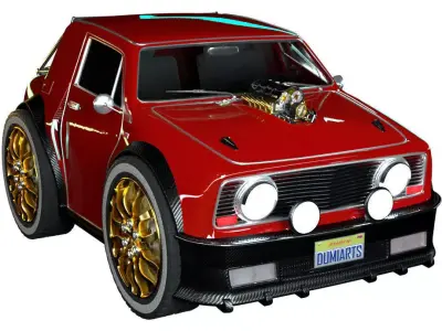 Sapienza Concept Car 3D model