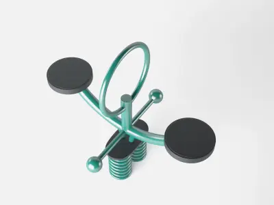 Playground Spring 3D model