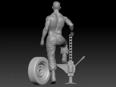 BOY MECHANIC 4 3D print model