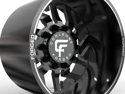 corleone Rear dedalo dually wheel  3D print model