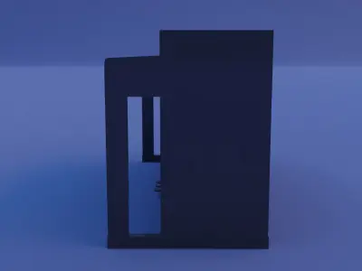 Piano music 3D model set 3D model