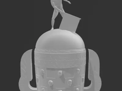 Borgwarner indy 500 trophy 3D print model