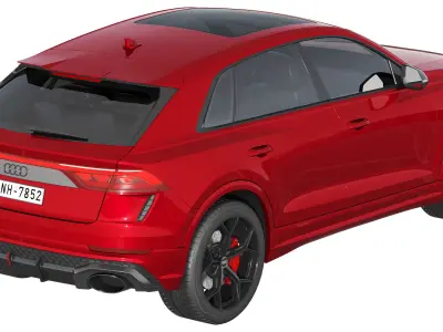 Audi RS Q8 performance 3D model
